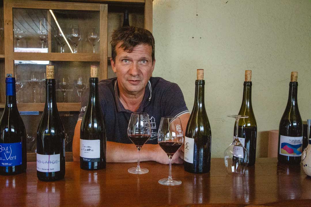 Weinprobe mit Eric Sage