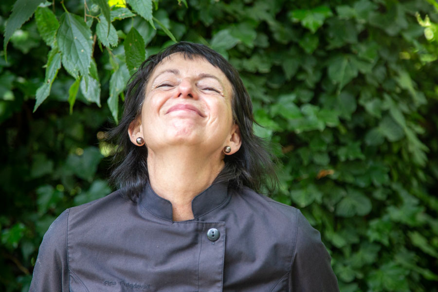 Fina Puigdevall Michelin Sternkoch des Restaurant Les Cols in Olot - Catalonien