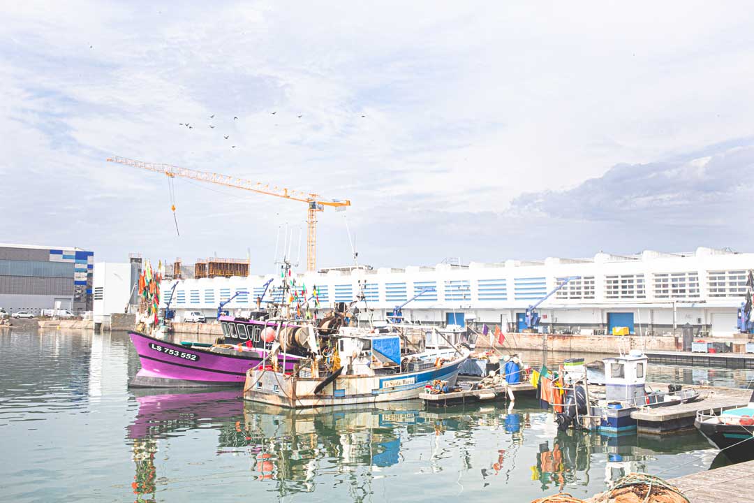 Der Hafen von Les Sables d'Olonnes